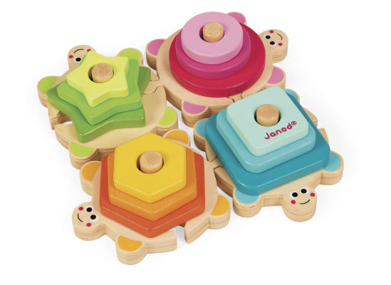 JANOD - TORTUES DES FORMES I WOOD - UN MONDE RIGOLO